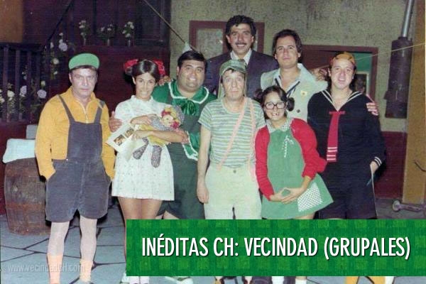 Fotos nunca antes vistas de Chespirito y la Vecindad del Chavo