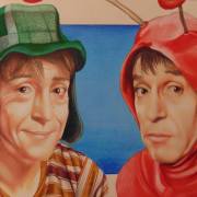 Dibujo del Chavo y el Chapulín Colorado
