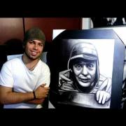 Pintura del Chavo del 8