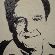 Pintura de Chespirito desde Colombia
