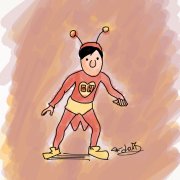 Dibujo del Chapulín Colorado