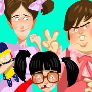 Vecindad CH: Ilustración de la Vecindad del Chavo