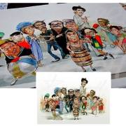 Ilustración de la Vecindad del Chavo