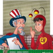 Galería Vecindad CH: Ilustración Súper Sam & Chapulín Colorado