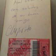 Autógrafo de Chespirito