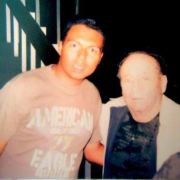 Osvaldo Arce con Chespirito