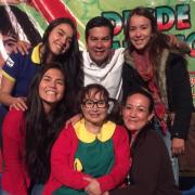 Jessica Espinosa con María Antonieta
