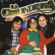 Juan Carlos Hinostroza y Emilia con la Chilindrina