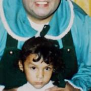 Dianita Ruvalcaba con Edgar Vivar