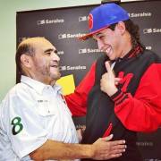 Marcelo Minatti con Edgar Vivar