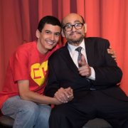 João Batista con Edgar Vivar