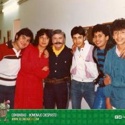 Horacio Gómez Bolaños con fans (1985)  ~ Galería Vecindad CH