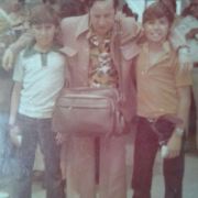 Armando Guevara con Chespirito
