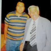 Osvaldo Arce con Rubén Aguirre