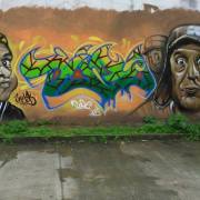 Mural en homenaje al Chavo en Veracruz
