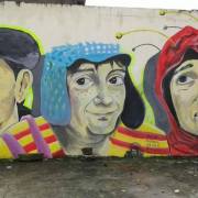 Mural de Chespirito en San Pedro Sula, Honduras