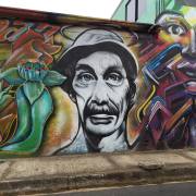 Mural en homenaje a don Ramón