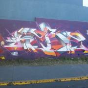 Mural en homenaje al Chapulín y al Chavo
