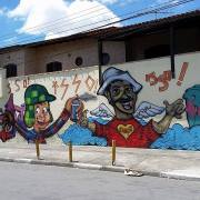 Mural en homenaje a don Ramón y al Chavo