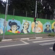 Mural en homenaje a la Vecindad