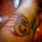 Tatuaje en homenaje al Chapulín Colorado