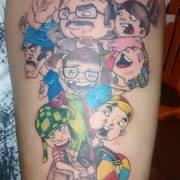Tatuaje en homenaje a la Vecindad