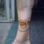 Tatuaje en homenaje al Chapulín Colorado